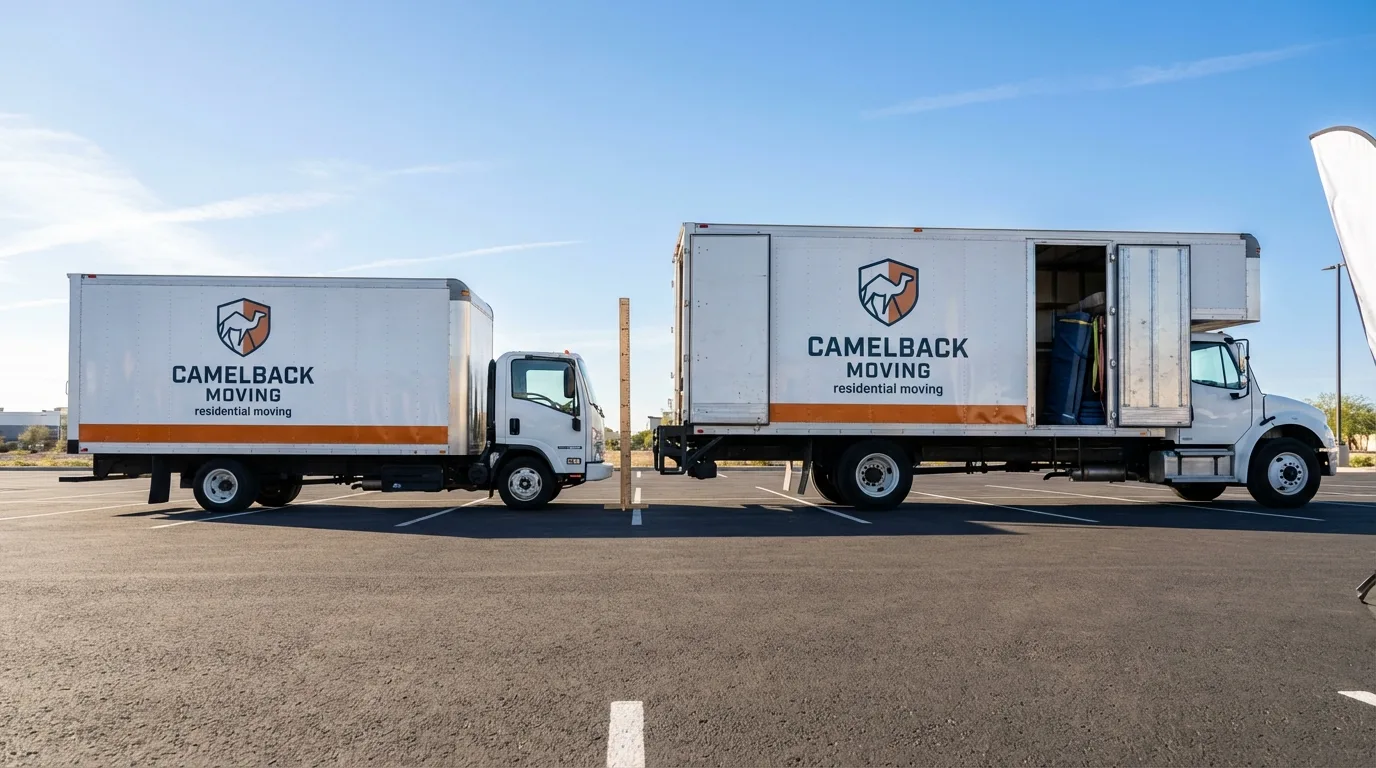 Moving truck size capacity guide in Coos Bay